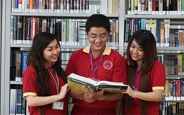 Foto von Studierenden in Vietnam