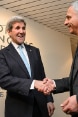 Bundesrat Didier Burkhalter mit US-Aussenminister John Kerry © Kestone
