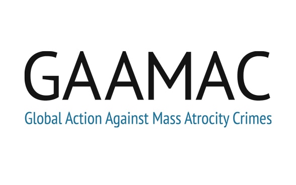 Logo GAAMAC Global Action Against Mass Atrocity Crimes