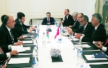 Gespräch mit dem aserbaidschanischen Aussenmnister Elmar Mammadyarov