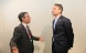 Bundesrat Ignazio Cassis im Gespräch mit Halbe Zijlstra, Aussenminister der Niederlande.