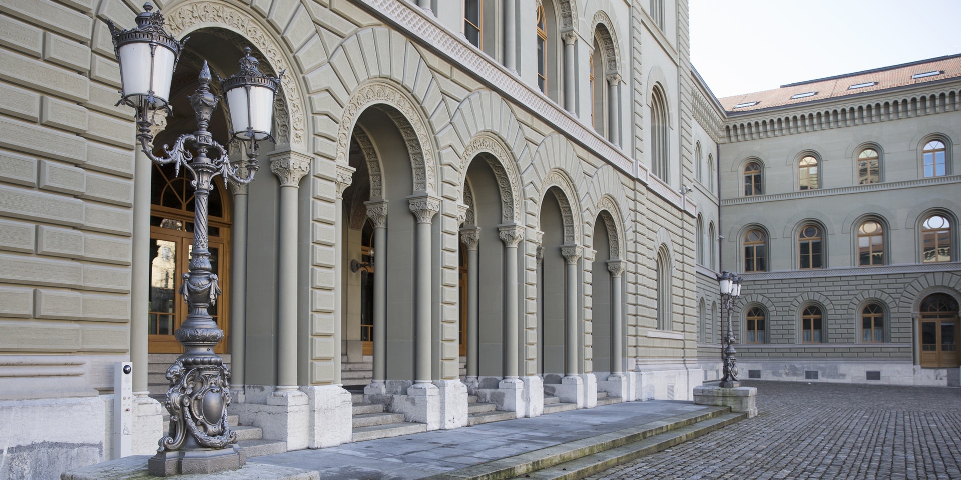 L'aile ouest du Palais fédéral