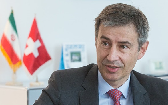 Markus Leitner, ambasciatore svizzero in Iran.