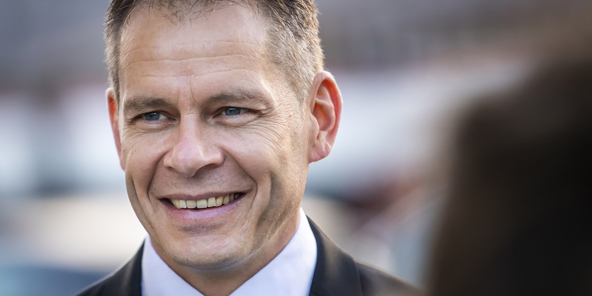 Portrait de David Eray, président du gouvernement du canton du Jura et chef de la délégation suisse au Congrès.