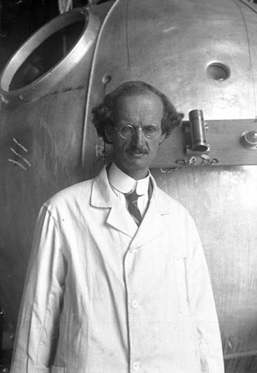 Portrait d’Auguste Piccard.