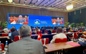 Ignazio Cassis attends Francophonie conference and strengthens relations with Rwanda