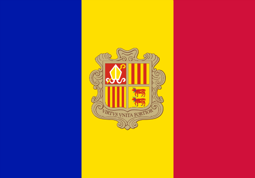 Flagge Andorra