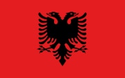 Drapeau Albanie