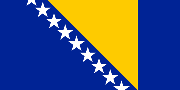 Bandiera Bosnia e Erzegovina
