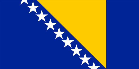 Flag Bosnia and Herzegovina