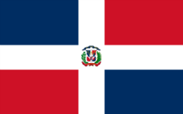 Flagge Dominikanische Republik