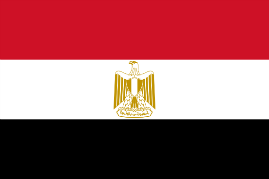 Flagge Ägypten