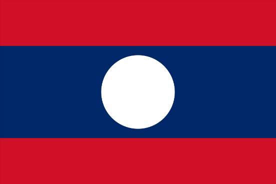 Flagge Laos