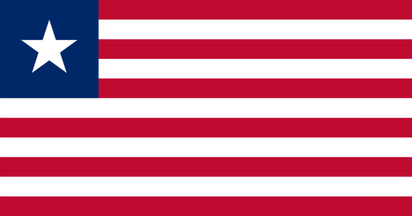 Drapeau Libéria