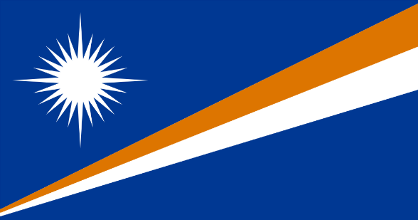 Bandiera Marshall, Isole