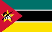Flagge Mosambik