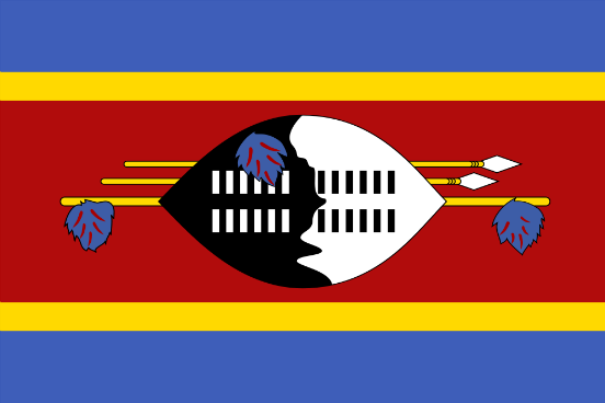 Flag Swaziland