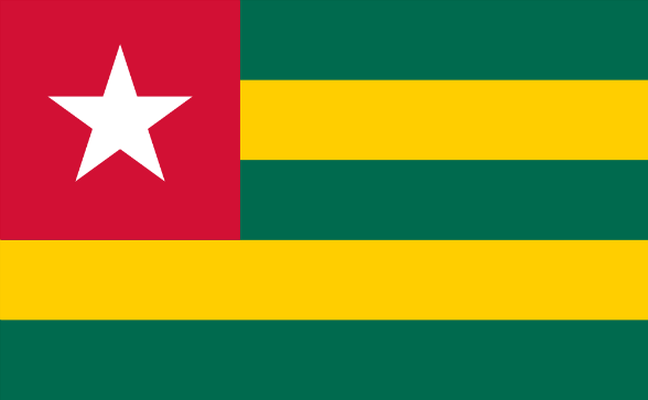 Flagge Togo