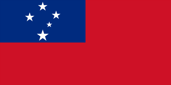 Flagge Samoa