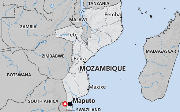 Map of Mozambique