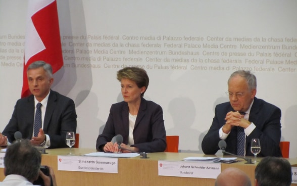 Medienkonferenz des Bundesrates vom 11. Februar 2015