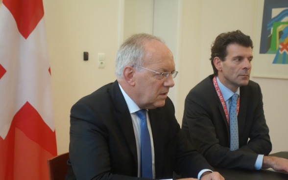 Federal Councillor Johann N. Scheider-Ammann to pay working visit to Brussels